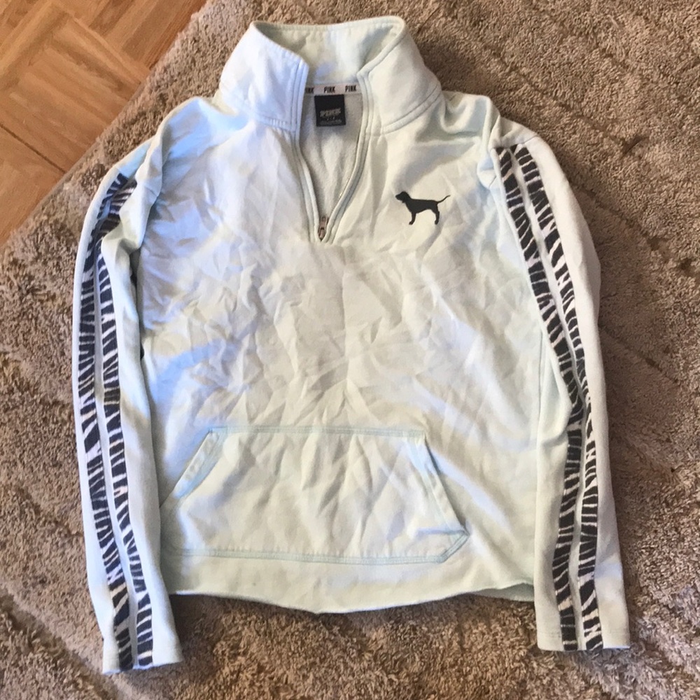 PINK HALF ZIP